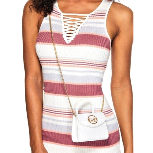 Женская сумка кросс боди GUESS белая (GU0653W): Пол Женский