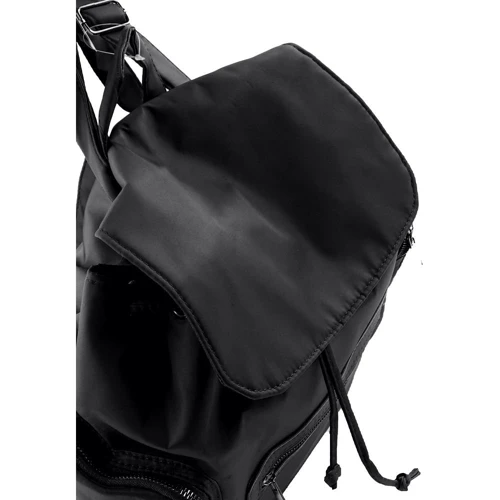 Женский рюкзак Valiria Fashion черный (3DETBU8019-2): Фактура Тканая, Матовая
