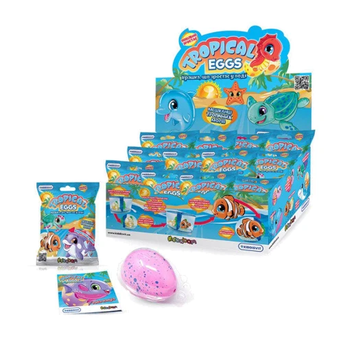 Растущая игрушка в яйце Tropical Eggs - Жители тропических морей в ассортименте (77/CN-2020) фото 9