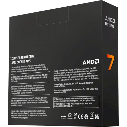AMD Ryzen 7 9700X (100-100001404WOF) UA: Производитель AMD