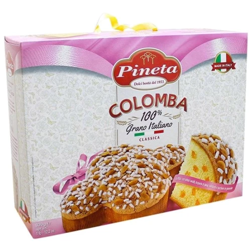 Паска Pineta Colomba Classica с цедрой апельсина 800 г (8003115851576)
