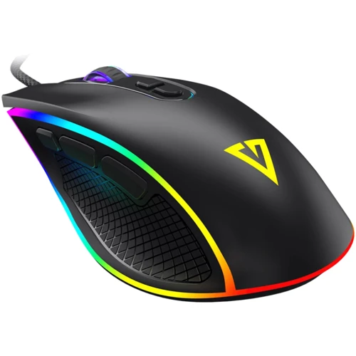 Мышь Modecom Veles Volcano RGB USB Black (M-MC-VELES-100): Тип сенсора оптический