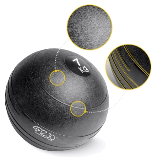 Мяч для фитнеса 4FIZJO Slam Ball Слэмбол для кроссфита 7 кг Black (P-5907739315434)