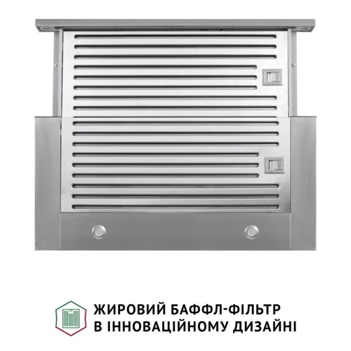 Вытяжка Perfelli ISEO 6PMF INOX: Материал корпуса металл