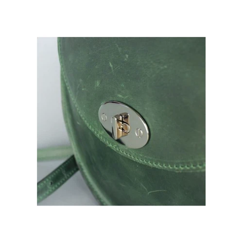 Жіноча сумка-сетчел The Wings зелена (TW-RoundBag-green-crz): Стать жіночий