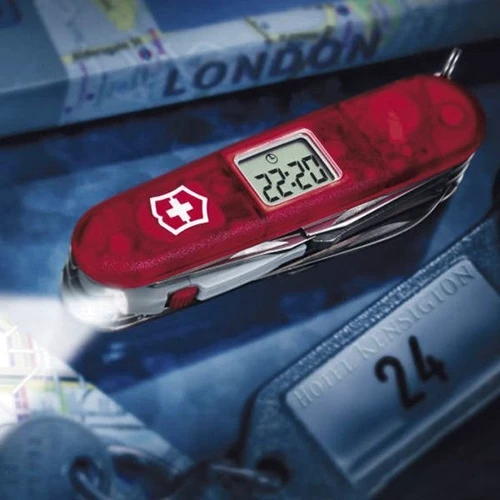 Мультитул Victorinox TRAVELLER LITE 91мм / 27предметов / червоний-прозорий (1.7905.AVT): Кількість інструментів 27