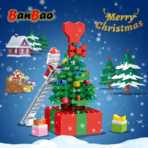 Конструктор Banbao Новогодний Елка 187 эл. (5316): Производитель BanBao