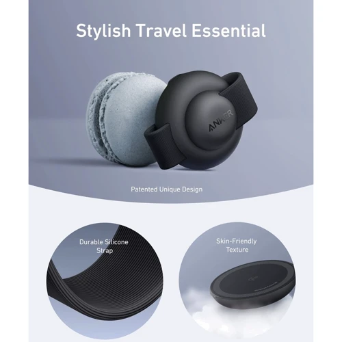 Зарядний пристрій ANKER Wireless Charger MagSafe 3in1 Foldable 15W з USB-C Cable Black (B25M8H11) для iPhone 16 I 15 I 14 I 13 I 12 series, Apple Watch and Apple AirPods: Кількість USB-портів нет