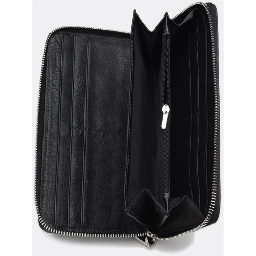 Чоловіча борсетки Ricco Grande чорна (K14m-1127-black): Тип ручки З знімною ручкою, Коротка ручка