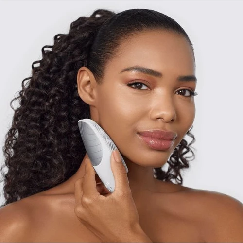 Звукова термощітка для обличчя GESKE Sonic Thermo Facial Brush 6 в 1 White (GK000007WH01) фото 5