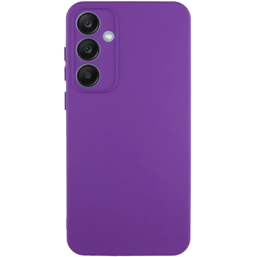 Чехол для телефонов TPU Case Getman Liquid Silk Full Camera Purple for Samsung S721 Galaxy S24 FE
