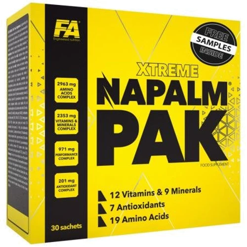 Fitness authority Napalm Pak Комплекс витаминов и минералов 30 пакетиков