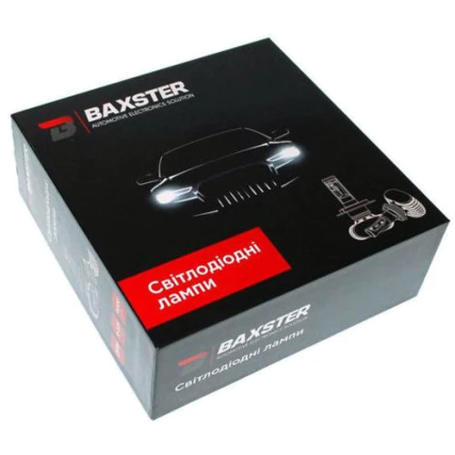 LED лампа Baxster S1 H16 6000K 4000Lm (2 шт): Цветовая температура, K 6000