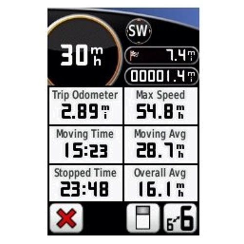 Garmin Dakota 10 НавЛюкс (010-00781-00): Роздільна здатність екрану 160x240 пікс