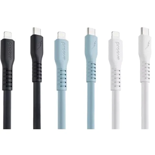 Кабель Proove Cable USB-C to Lightning Eternal 27W 1m White (CCET27002102): Длина 1 м