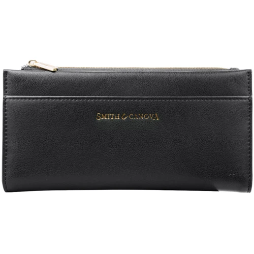 Женский кошелек Smith&Canova черный (FUL-26811-black)