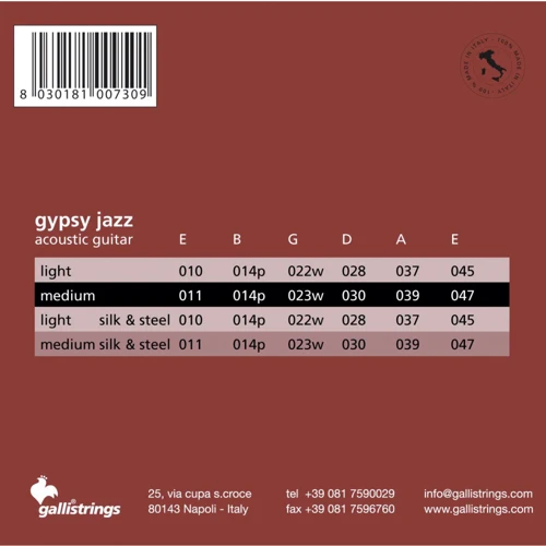 Струна для гитар Струны для акустической гитары Gallistrings GSB11BE BALL END MEDIUM: Назначение Для акустической гитары