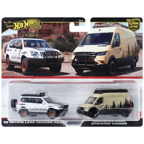 Набір із 2-х колекційних машинок Hot Wheels Car Culture 1:64 в асортименті (HBL96): Тип готова модель
