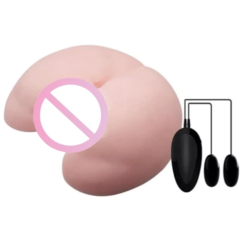 Мастурбатор LYBAILE Crazy Bull Masturbator Realistic Vagina and Ass Vibrating Flesh