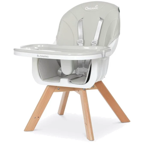 Стульчик для кормления El Camino ME 1050 organic v.2 (grey): Регулировка высоты стула нет