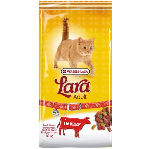 

Сухой корм Lara Adult Beef flavour для котов премиум 10 кг (410622)