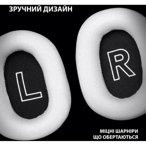 Навушники Logitech G Pro X 2 Lightspeed White (981-001269): Тип кріплення Дуга на головою