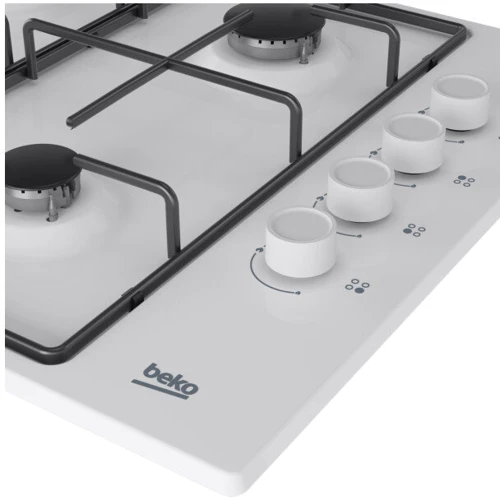 Варочная поверхность Beko HIGG64123SW: Рабочая поверхность эмаль