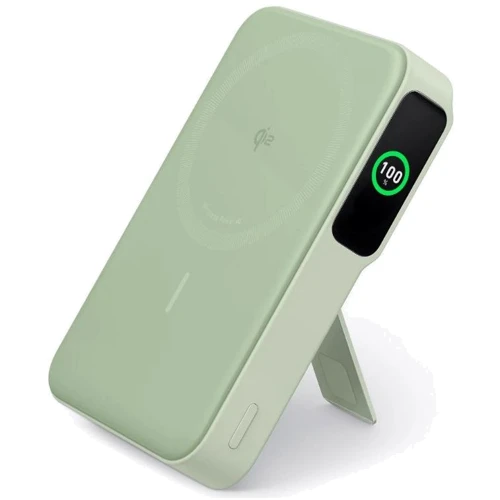 Внешний аккумулятор Anker Powerbank 10000 mAh MagGo 15W Green