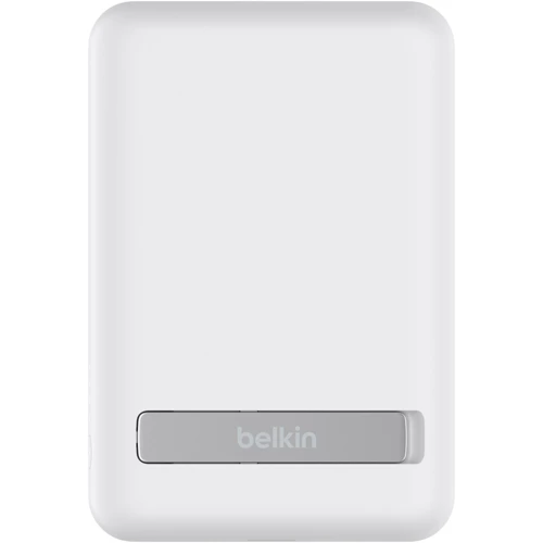 Зовнішній акумулятор Belkin Power Bank 5000mAh MagSafe 7.5W White (BPD004BTWT): Ємність батареї, мАг 5000