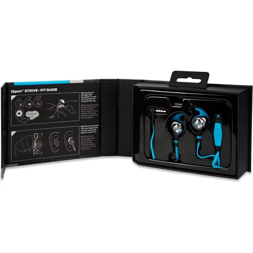Наушники Monster iSport Strive In-Ear, Blue (MNS-137025-00): Назначение для занятий спортом