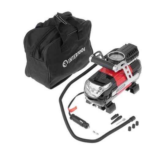 Автомобильный компрессор Intertool AC-0002