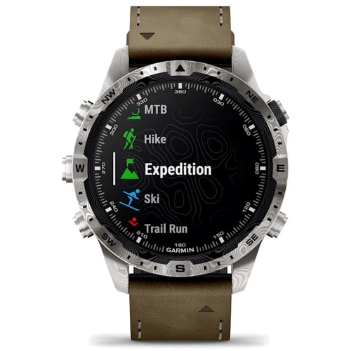 Смарт-часы Garmin MARQ Adventurer (Gen 2) Damascus Steel Edition Modern Tool Watch (010-03393-31): Стандарт защиты 10 ATM