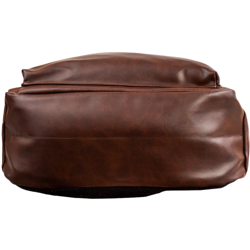 Чоловік рюкзак Valiria Fashion коричневий (3DETBM9811-10): Фактура матова, Гладка