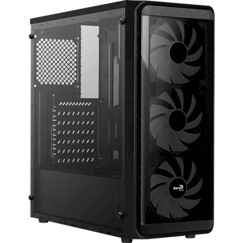Корпус AEROCOOL SI-5200 RGB BG Black: Форм-фактор материнської плати ATX / Micro-ATX / Mini-ITX