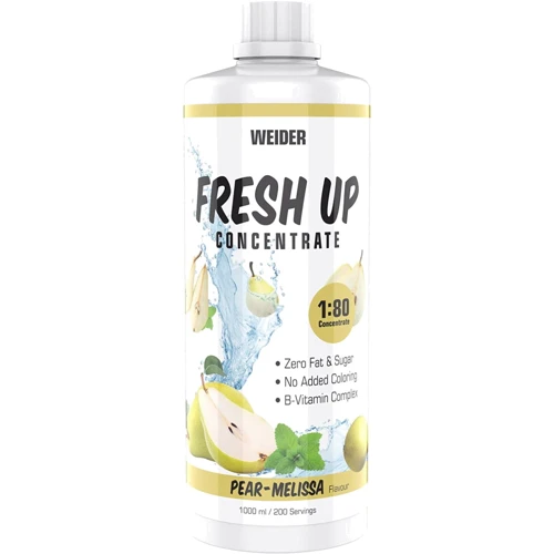 Изотоник Weider Fresh Up Concentrate 1:80 1000 ml Melissa pear