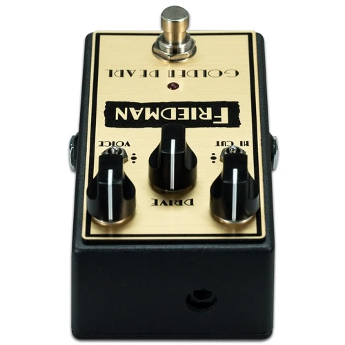 Педаль гитарных эффектов Педаль эффектов FRIEDMAN GOLDEN PEARL OVERDRIVE: Тип эффекта Овердрайв
