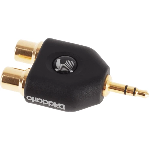 Переходник PLANET WAVES PW-P047C 1/8 INCH MALE STEREO TO DUAL RCA FEMALE