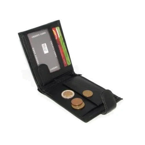 Чоловіче портмоне DNK Leather чорне (N992L-CCF BLACK): Тип Портмоне