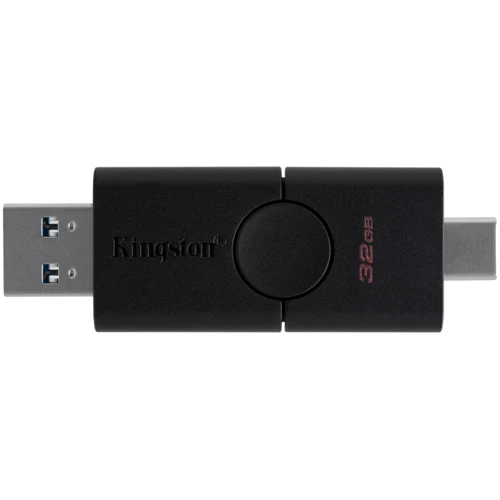 USB-флешка Kingston 32GB DataTraveler Duo USB 3.2/Type-C (DTDE/32GB): Индикаторы нет