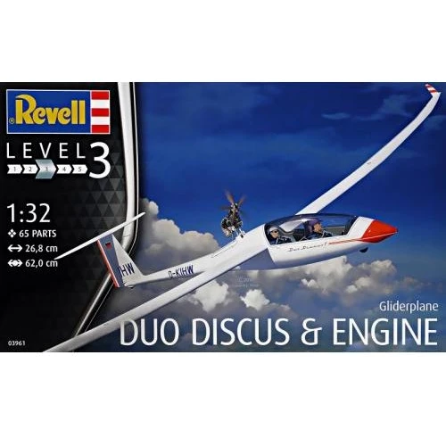Модель Revell Самолет Glider Duo Discus & Engine 1:32 (3961)
