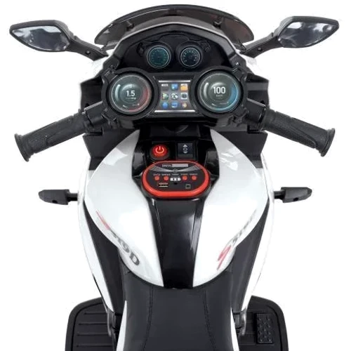 Дитячий електромотоцикл 3 колісний Bambi Racer білий (M 4840AL-1): Рекомендований вік от 3 лет до 8 лет