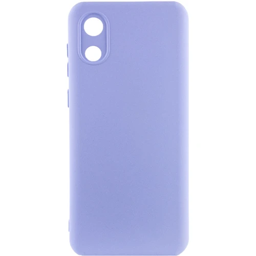 Чехол для телефонов Lakshmi Case Silicone Cover Full Camera Purple for Samsung A032 Galaxy A03 Core: Материал силикон