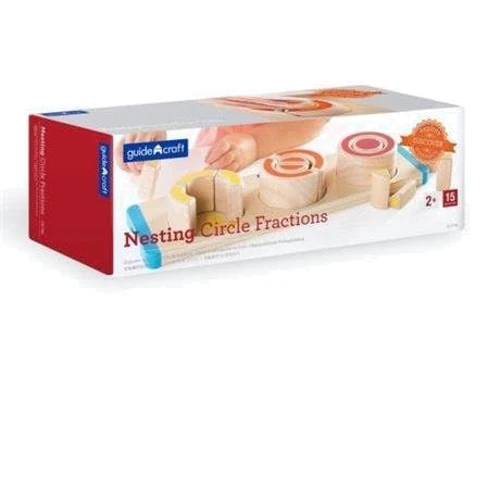 Навчальний набір Guidecraft Manipulatives Кола і сегменти (G6746)