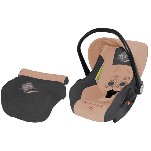 Автокрісло Bertoni LIFESAVER beige grey: Група 0 + (до 13 кг), автокрісло-переноска