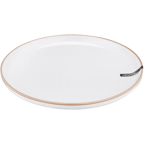 Тарілка десертна Ardesto Apulia 20.3 см біла (AR2920AW)