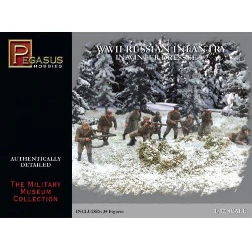 Набір фігурок Pegasus Російська піхота, зима (PGH7272)