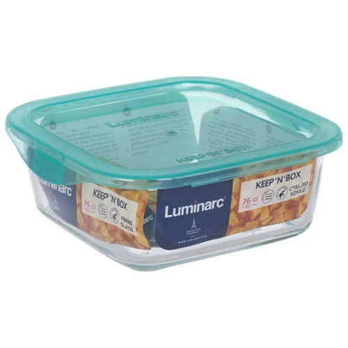Емкость для хранения Контейнер Luminarc KEEP'N BOx квадратный 760мл (P5521): Объем, л 0.76