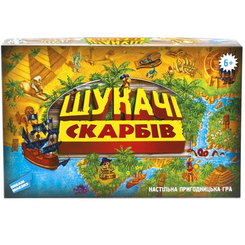 Дитяча настільна гра DREAM MAKERS Шукачі скарбів (1206_UA)