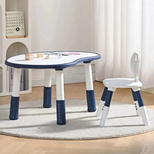 Детский столик со стулом Bambi синий (M 6179-4)