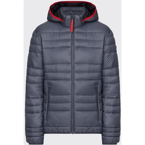 Куртка CMP Man Jacket Zip Hood Titanio 31K2717-U911 48 синя демісезонна з капюшоном